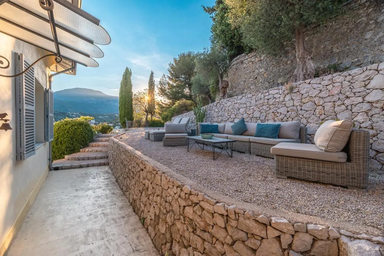 Villa Bethanie, Villa D'Epoque Sur Les Collines, Vue Imprenable Sur Menton Et La Mer France