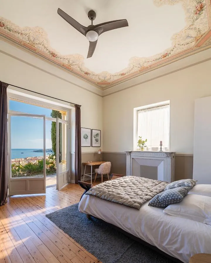 Villa Bethanie, Villa D'Epoque Sur Les Collines, Vue Imprenable Sur Menton Et La Mer